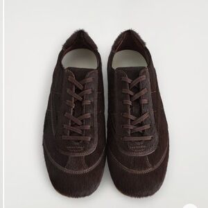 COS Pony hair Leather sneakers size 39